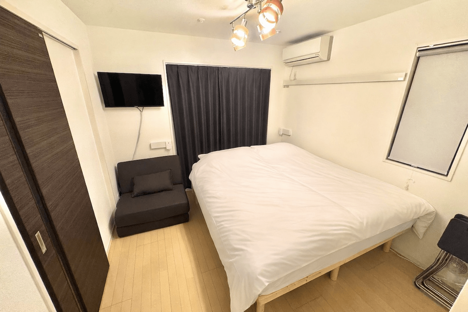 Studio Room with Sofa and TV