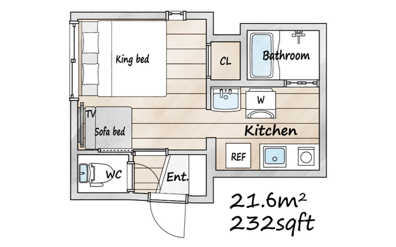 Room 101 Floor Plan